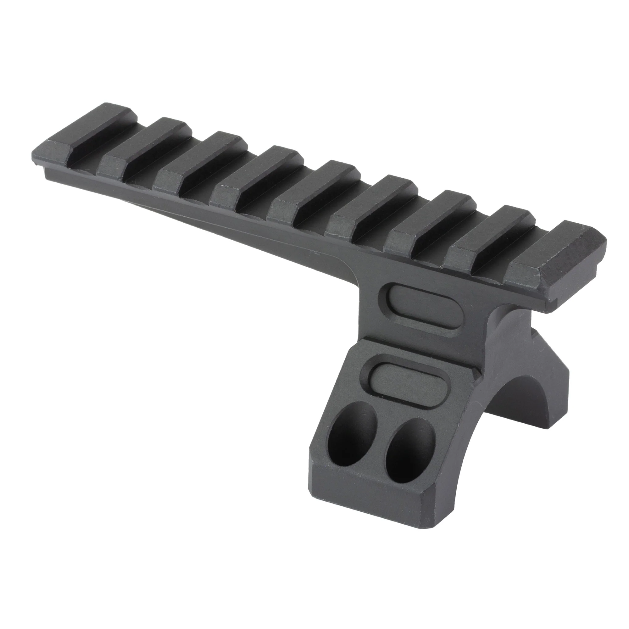 Midwest Industries MK2 Receiver Extension, 30mm Caps & Covers, Black - MI-MK2-30RCAP - Image 2