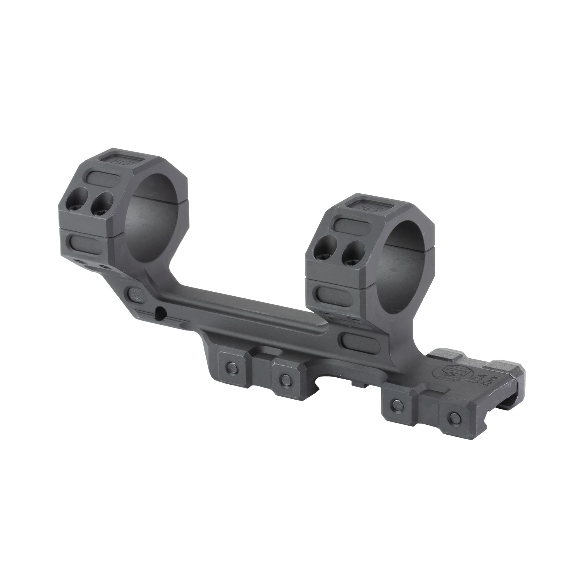 Midwest Industries MK2 Receiver Extension, 30mm Optic Mount, Black Anodized - MI-MK2-30SM - Image 2