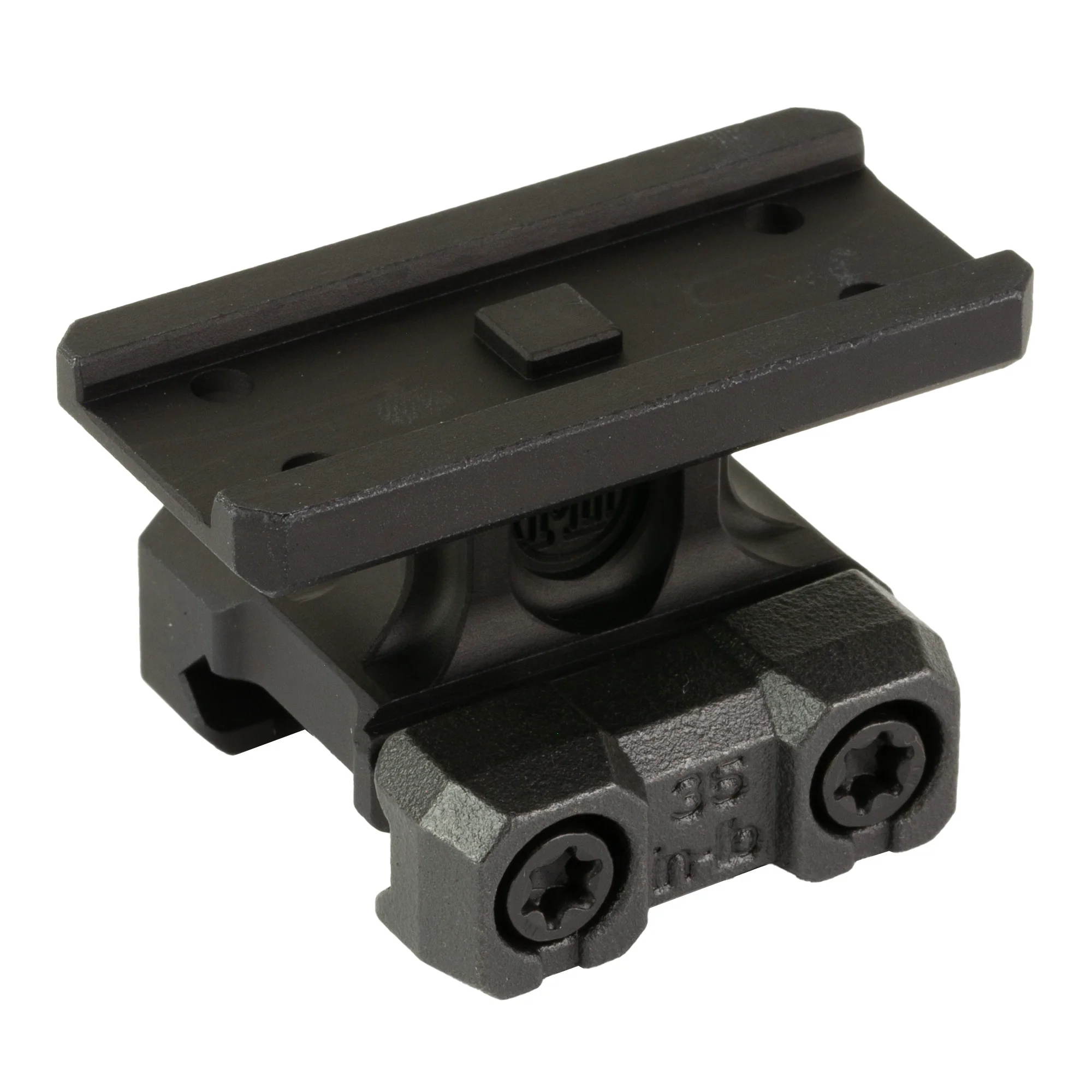 Midwest Industries MK2 Receiver Extension, Optic Mount, Aimpoint T-2, Black Anodized - MI-MK2-T2CO