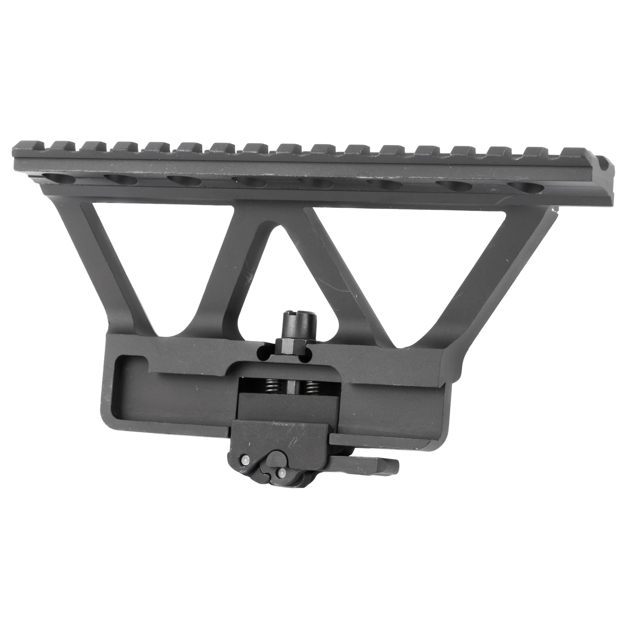 Midwest Industries Railed Scope Mount, Quick Detach, AK, Black Anodized - MI-AKSM - Image 2