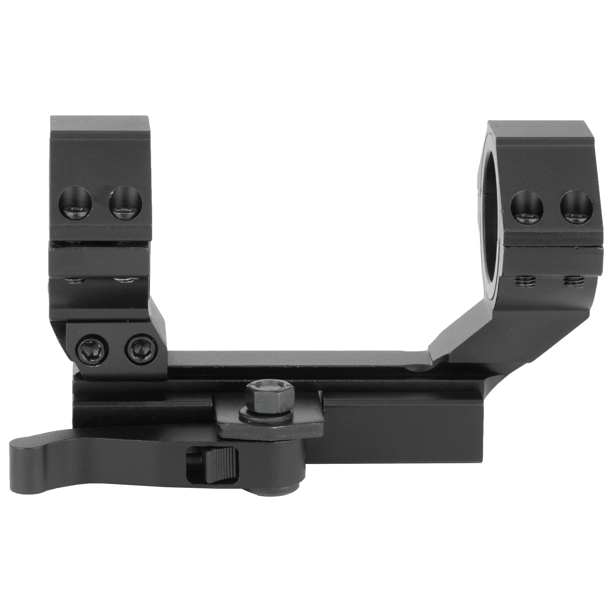 NcSTAR AR-15 Adjustable Scope Mount Quick Release, 30mm Quick Detach, AR-15/M4, Black - MARCQ - Image 3