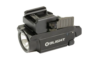 Olight Baldr RL Mini Rechargeable Flashlight w/ Green Laser, Slide Rail, 600 Lumens, Black - OBALDRMINIBK1