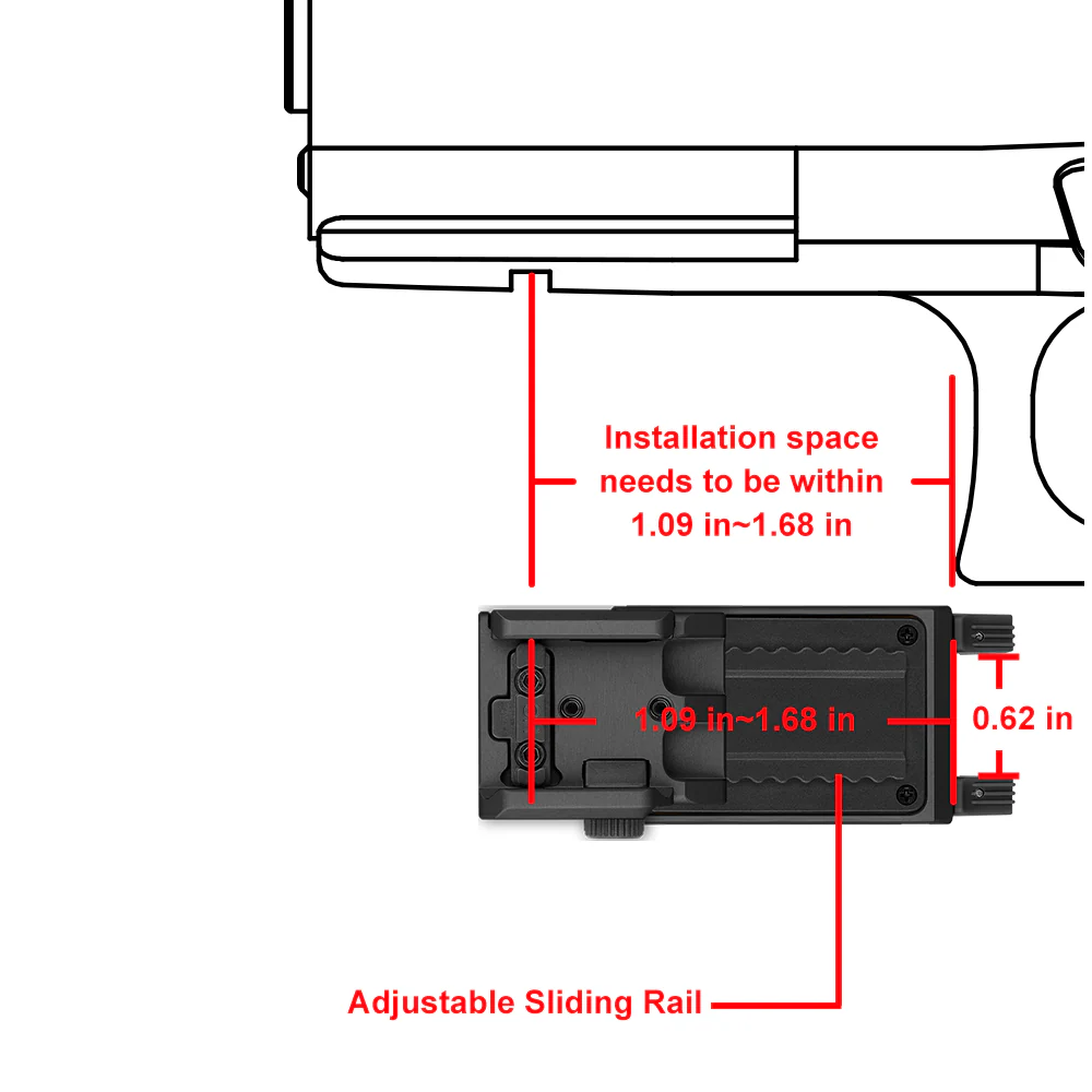Olight PL-MINI 3 Valkyrie Rail Mounted Light - Image 4