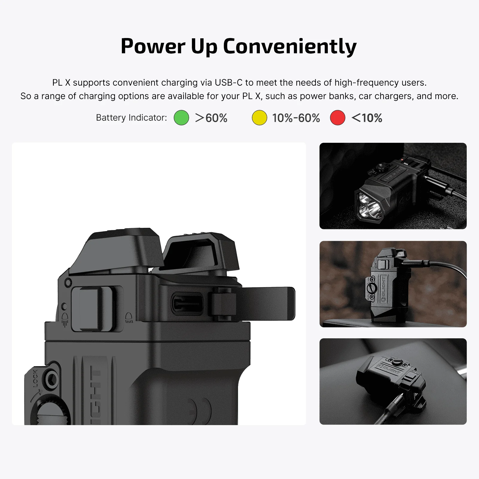 Olight PL-X Dual Beam Flashlight, 1200 Lumens & 300m Throw - Image 9