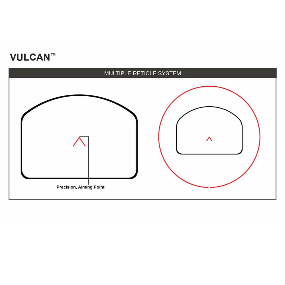 OPEN BOX [LIKE NEW] Holosun 509 ACSS Vulcan Red Dot w/ RMR Mounting Plate - Image 4