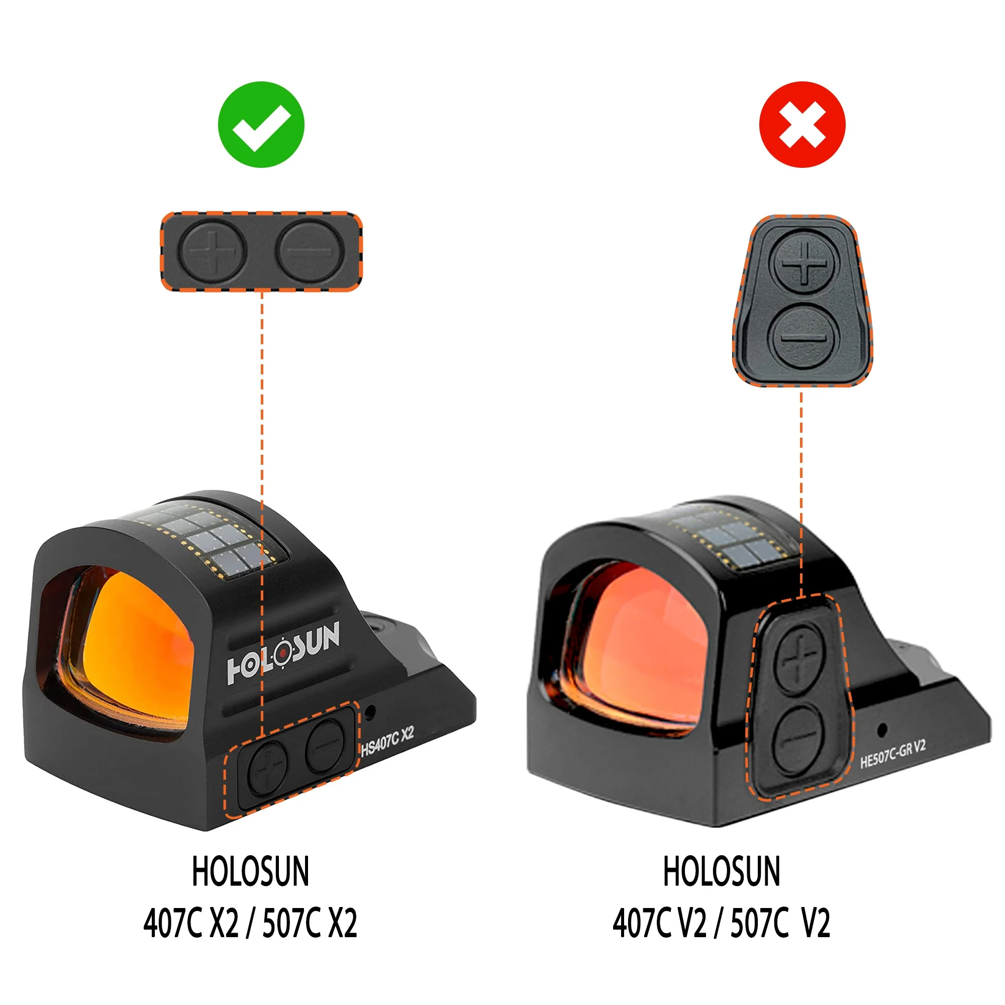 OpticGard Scope Cover for Holosun® 507C-X2/407C-X2 - Image 7