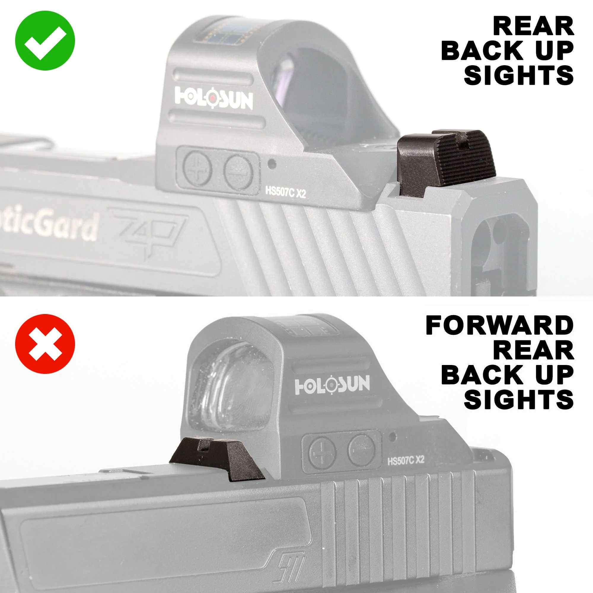 OpticGard Scope Cover for Holosun® 507C-X2/407C-X2 - Image 8