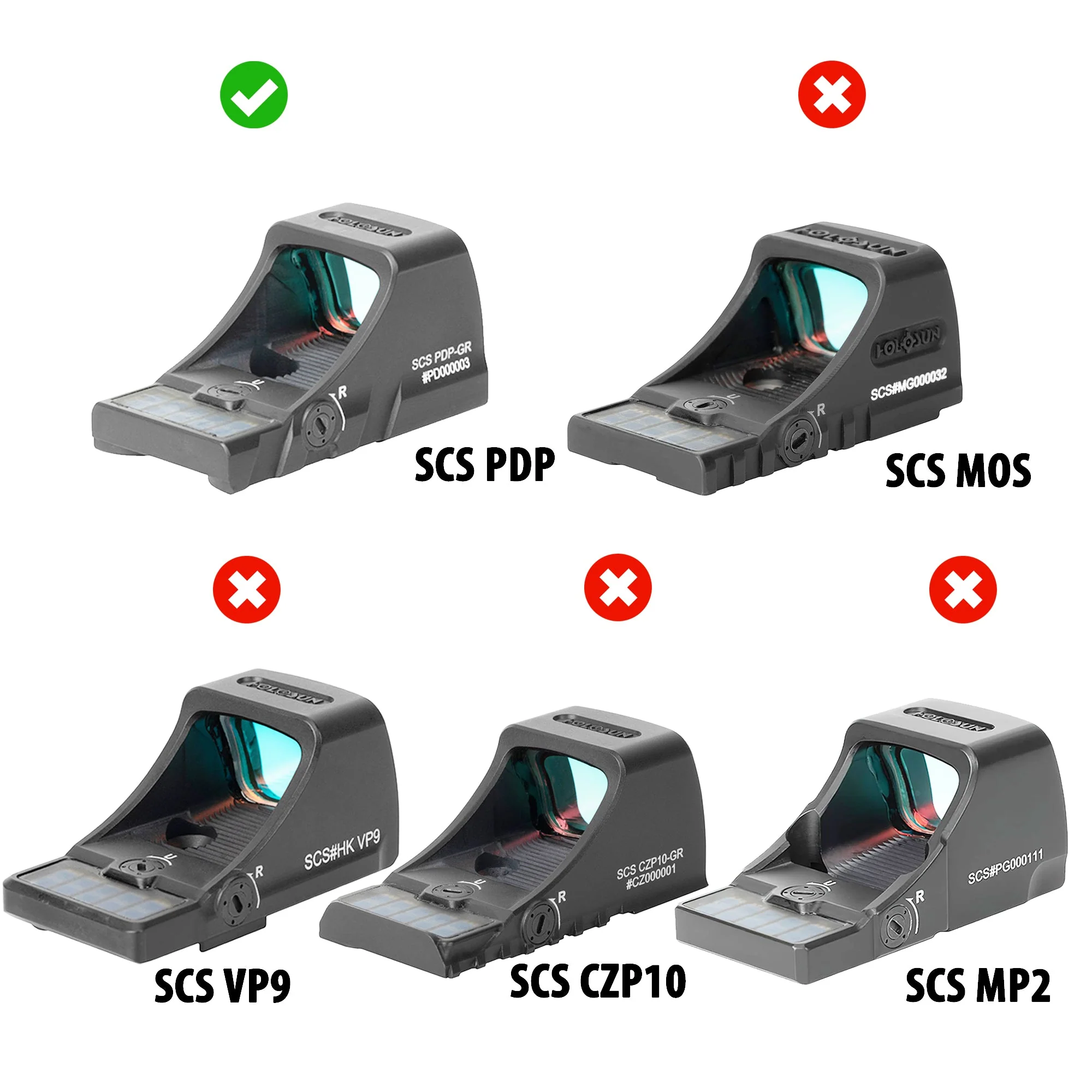 OpticGard Scope Cover for Holosun® SCS PDP - Image 3