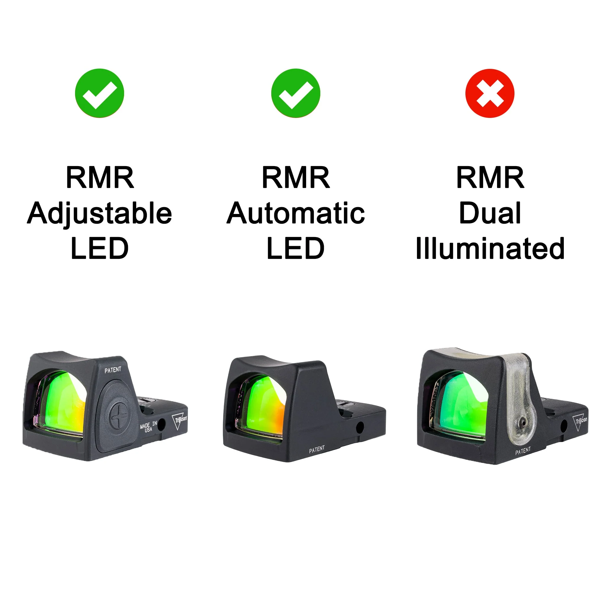 OpticGard Scope Cover for Trijicon® RMR Type 1 & Type 2 - Image 2