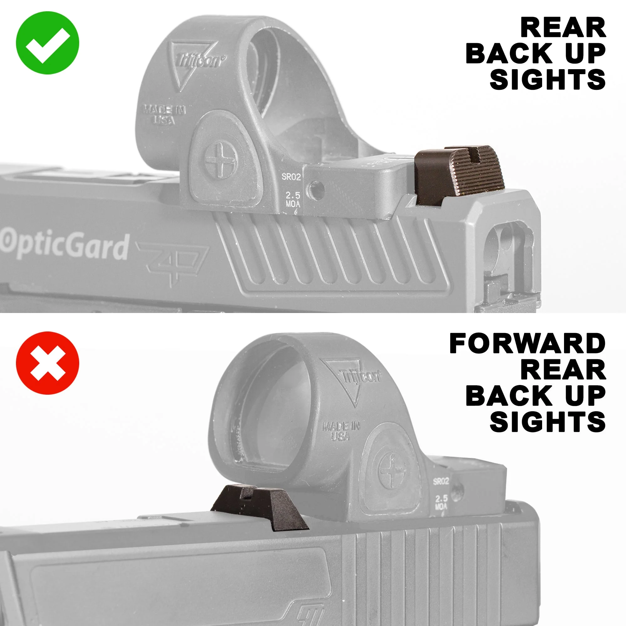 OpticGard Scope Cover for Trijicon® SRO - Image 6