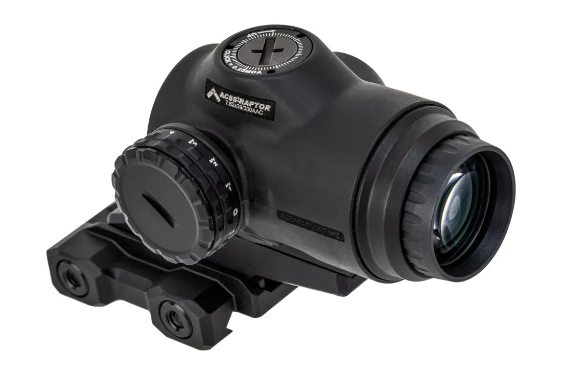 Primary Arms SLx 3X MicroPrism™ Scope - Green Illuminated ACSS Raptor Reticle - 7.62x39 / .300 BLK - Image 2