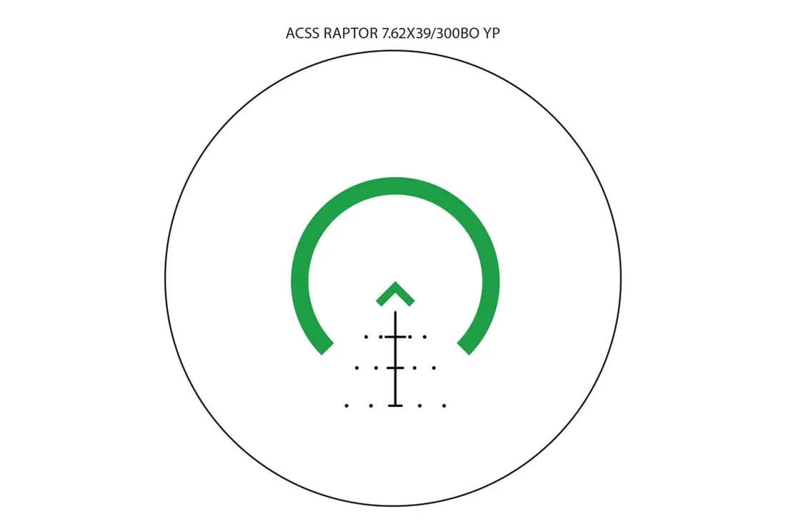 Primary Arms SLx 3X MicroPrism™ Scope - Green Illuminated ACSS Raptor Reticle - 7.62x39 / .300 BLK - Image 3