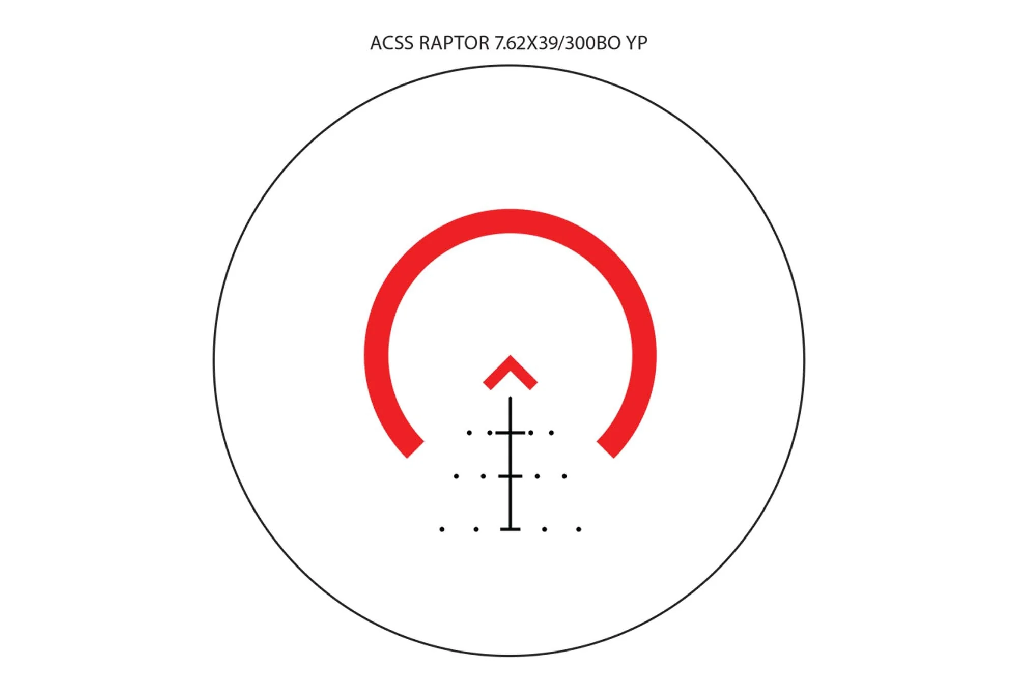 Primary Arms SLx 3X MicroPrism FDE Scope - Red Illuminated ACSS Raptor Reticle - 7.62x39 / .300 BLK - Image 2
