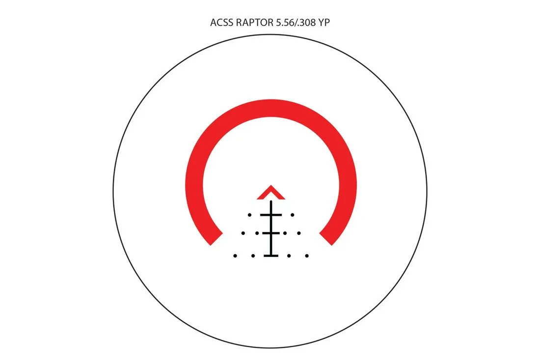 Primary Arms SLx 3X MicroPrism Scope - Red Illuminated ACSS Raptor Reticle - 5.56/.308 - Yard - FDE - Image 5