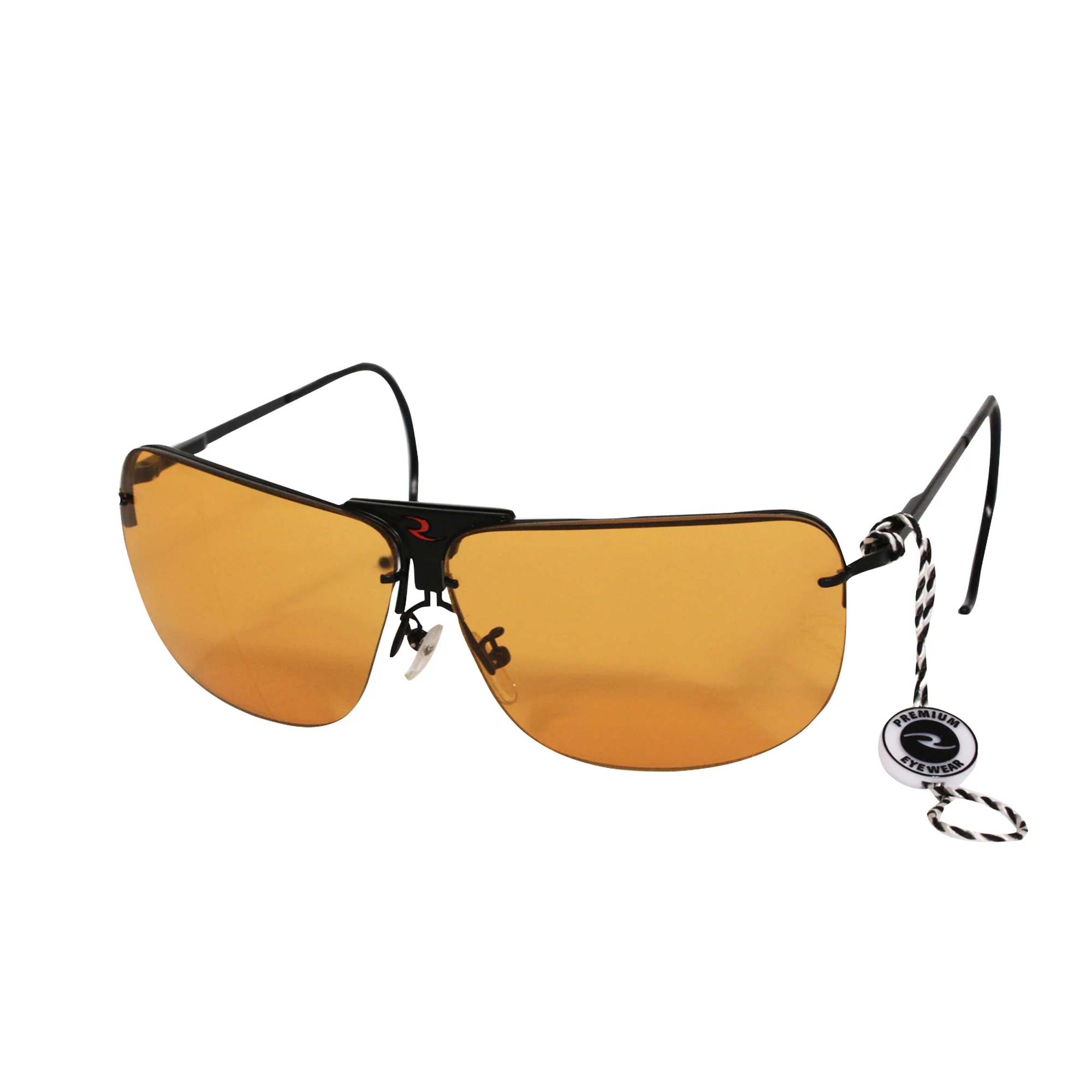Radians RSG-3 Interchangeable Shooting Glasses Kit, 3 Lenses, Metal Frame Sport Glasses