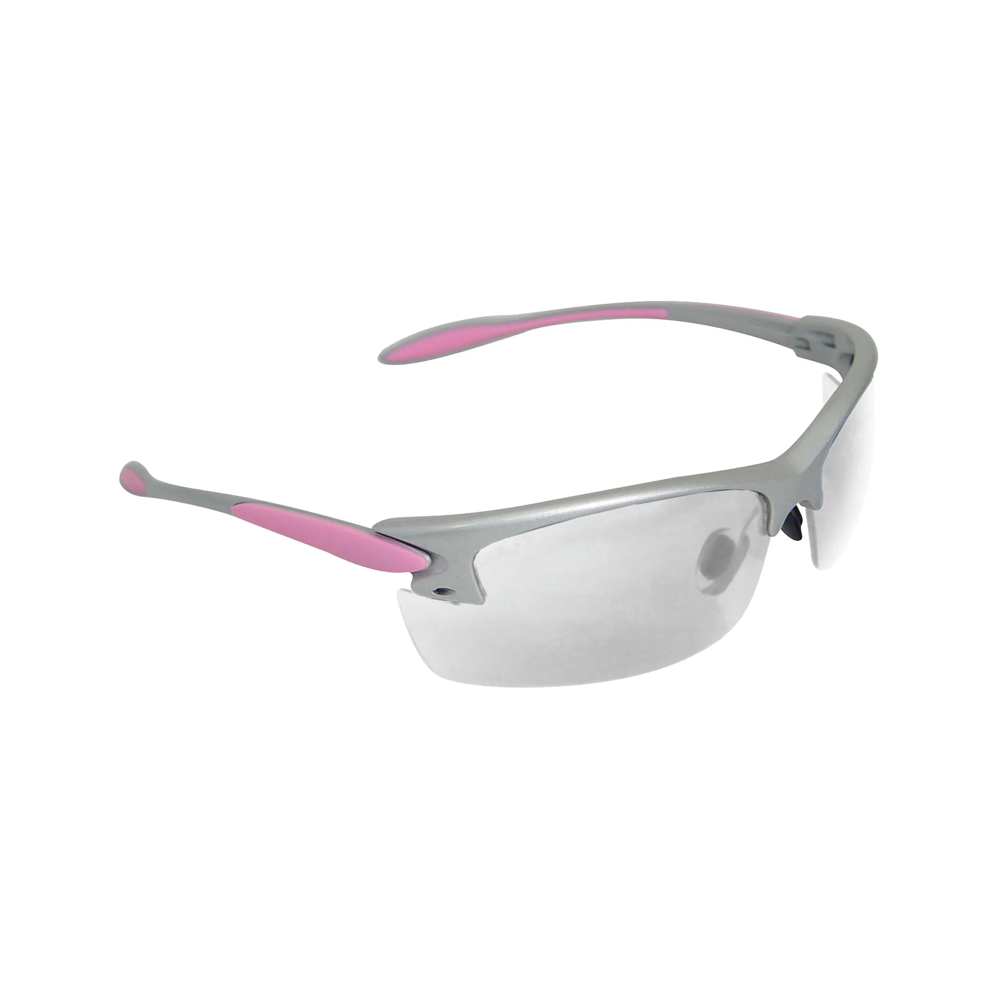 Radians Women's Shooting Glasses, Clear Polycarbonate Lens, Lightweight Sport Eye Protection