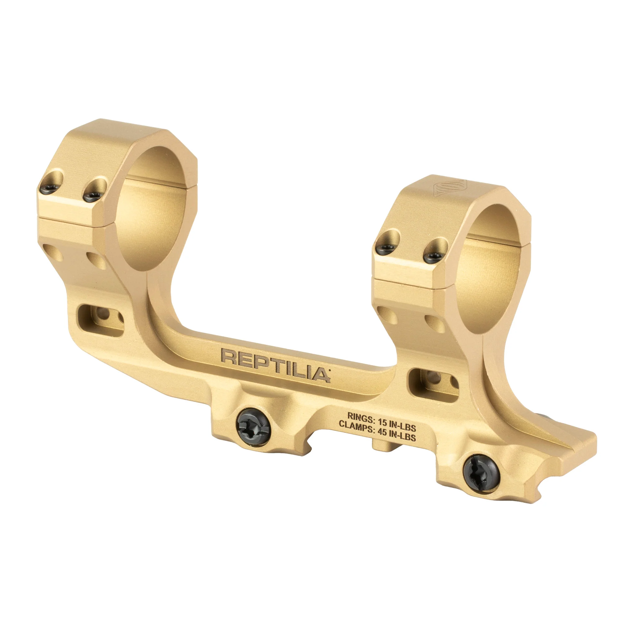 Reptilia AUS, 30mm Scope Rings, Picatinny, Flat Dark Earth Anodized - 100-239 - Image 2