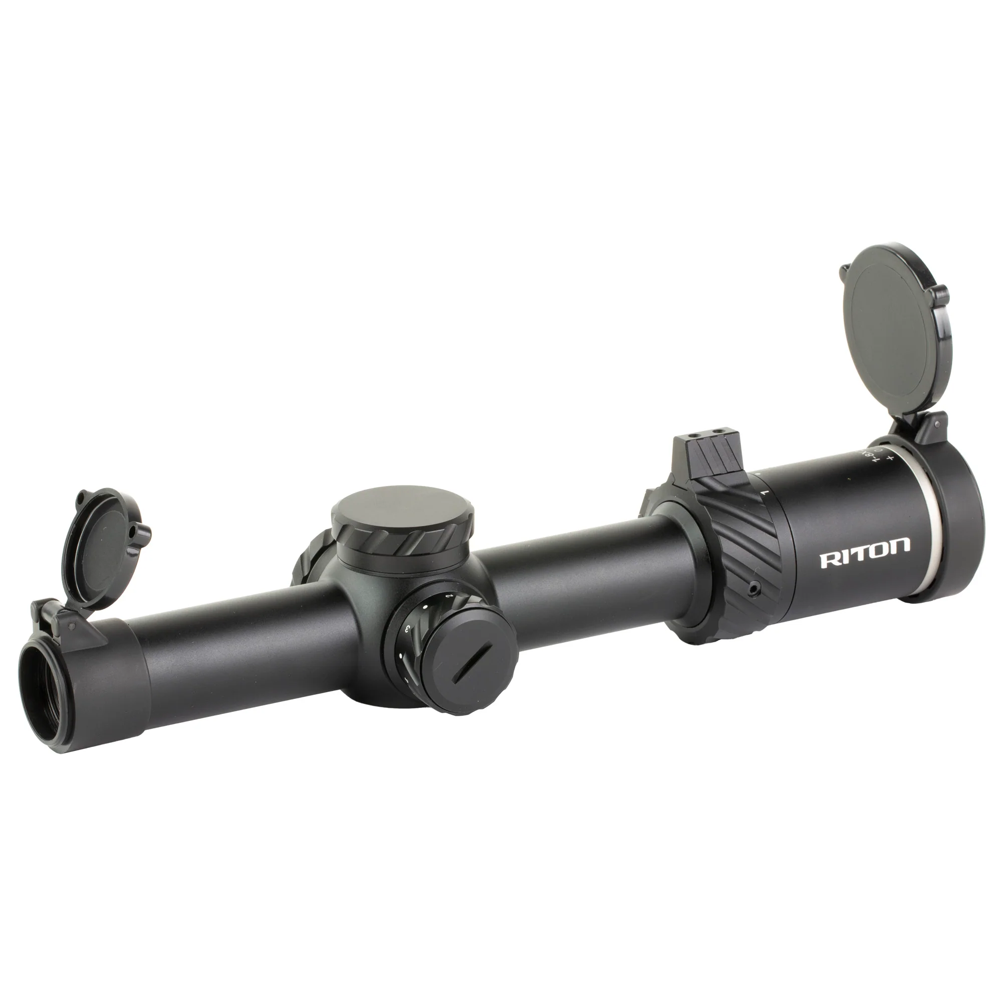Riton Optics 3 Tactix 1-8x24mm 30mm SFP Illuminated OT Riflescope - 3T18ASIBLK23
