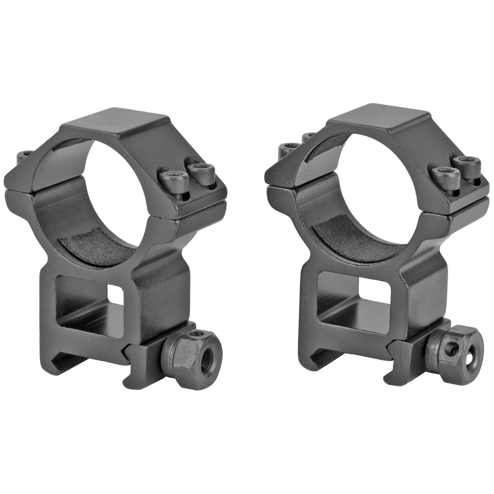 Riton, 30mm High Scope Rings, Black - X30H - Image 2