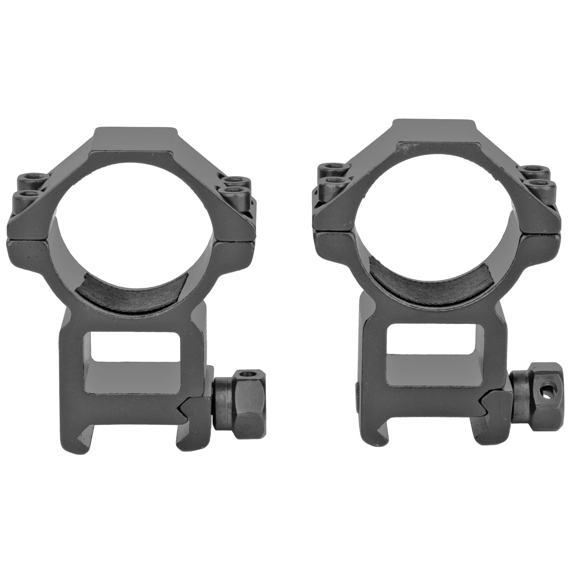 Riton, 30mm High Scope Rings, Black - X30H - Image 3