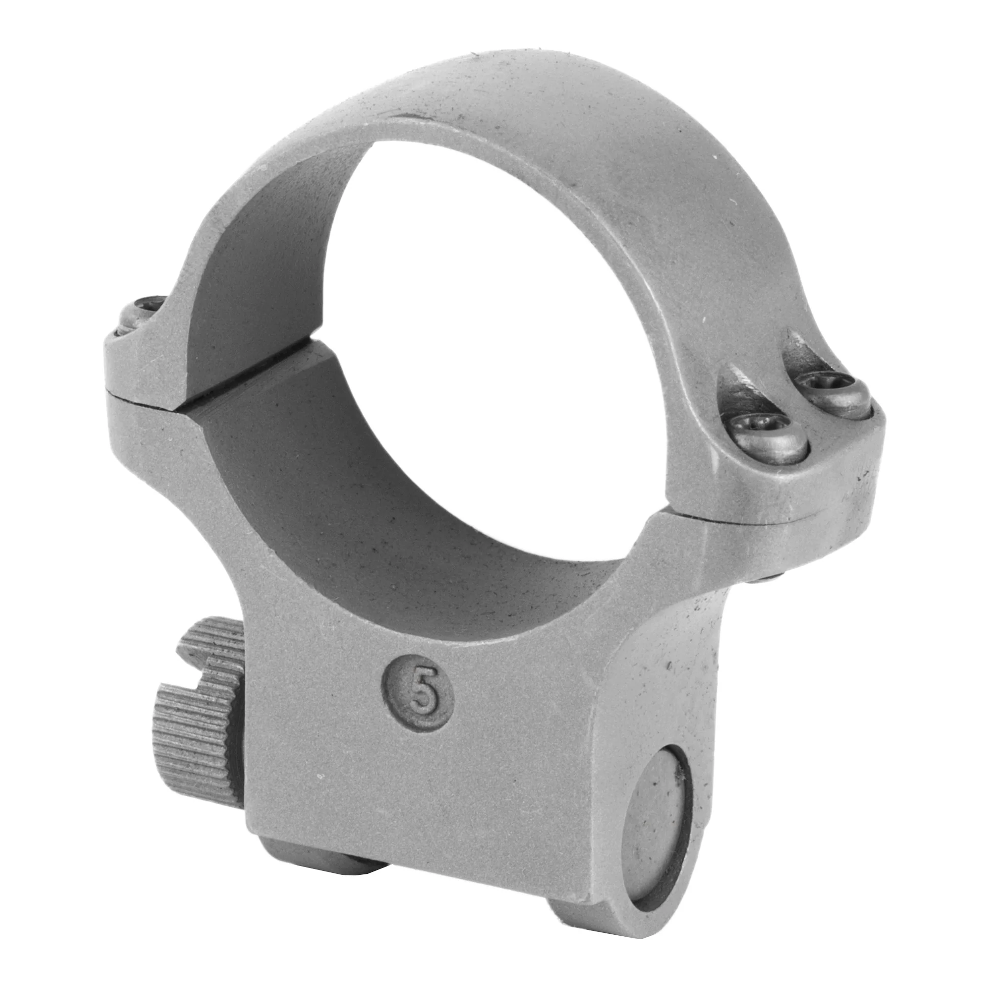 Ruger Standard, 30mm High Scope Rings, Silver Matte - 90319 - Image 2