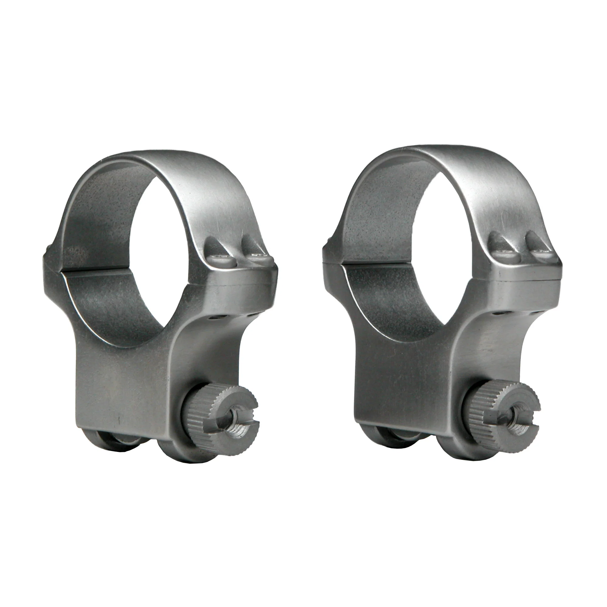 Ruger Standard, 30mm High Scope Rings, Silver Matte - 90408