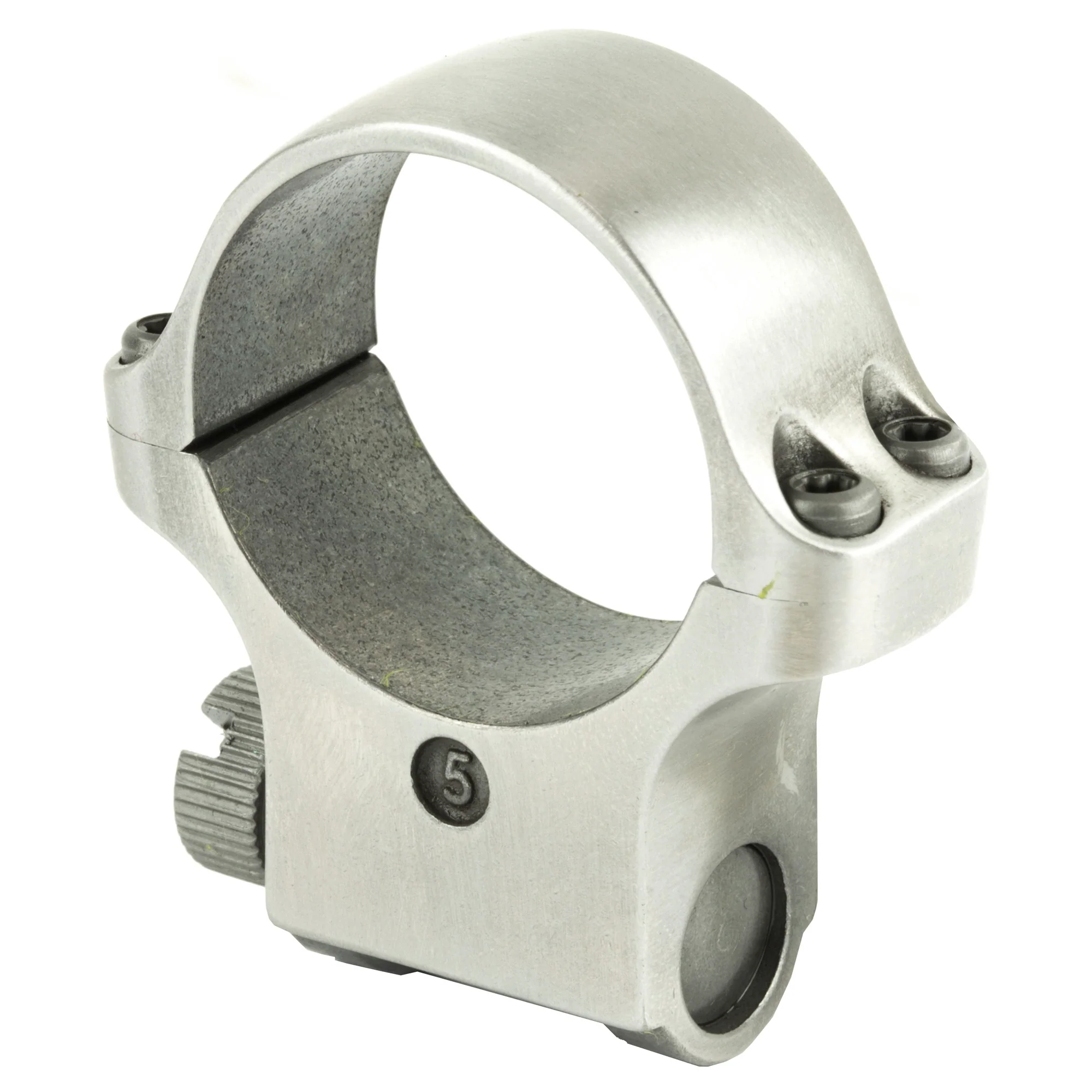 Ruger Standard, 30mm High Scope Rings, Silver - 90286 - Image 2