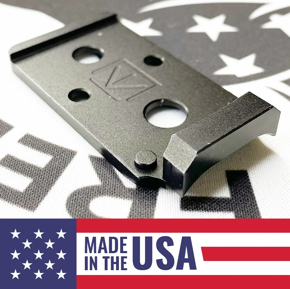 S&W M&P 2.0 Full Size/Compact RMR Adapter Plate (Does Not Fit SRO) - Aluminum - DOGTAG - Calculated Kinetics - Image 2