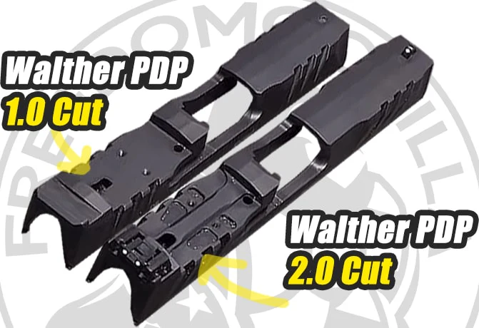 Holosun SCS PDP, 20k Hr Power Reserve, Solar Recharging Battery, MRS Reticle, 32 MOA Circle & 2 MOA Green Dot, Fits Walther PDP 2.0 Optics Cut Slide & PDP F-Series - SCS-PDP-GR - Image 2
