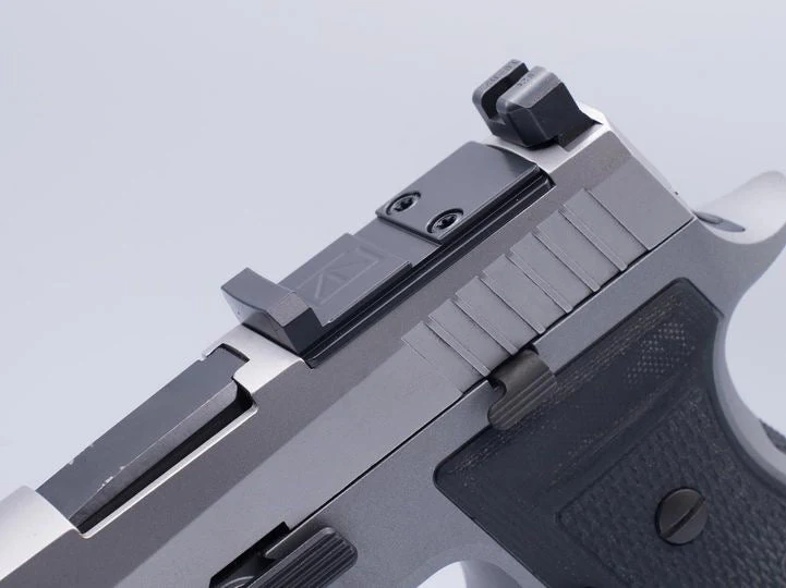 Sig P320/226/229 Romeo 1 Pro Cut Optic Plate With Rear Dovetails Attached to Holosun 509T - Calculated Kinetics - Image 2