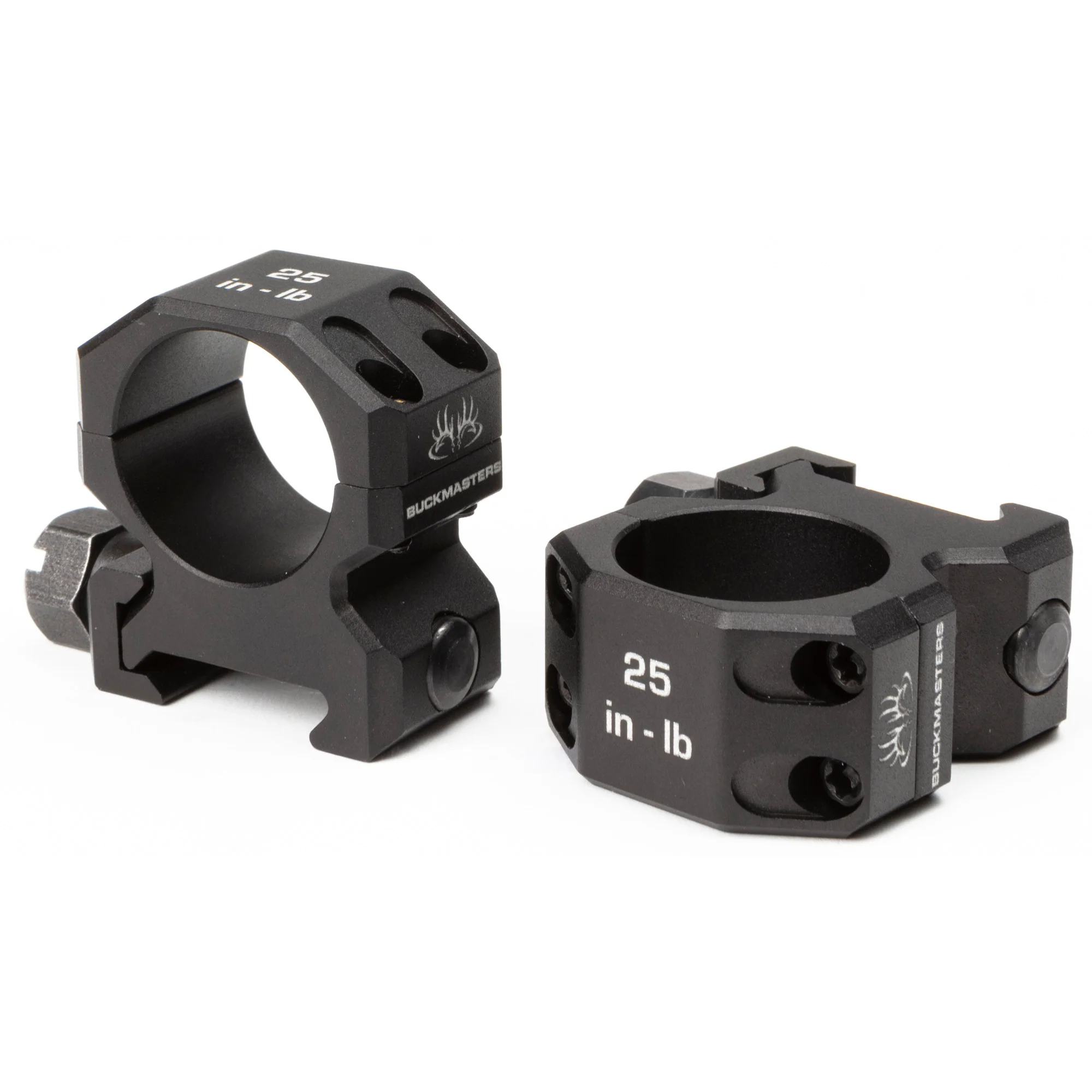 Sig Sauer Buckmaster, 1-Inch Low Scope Rings, Picatinny, Black - SOA10033