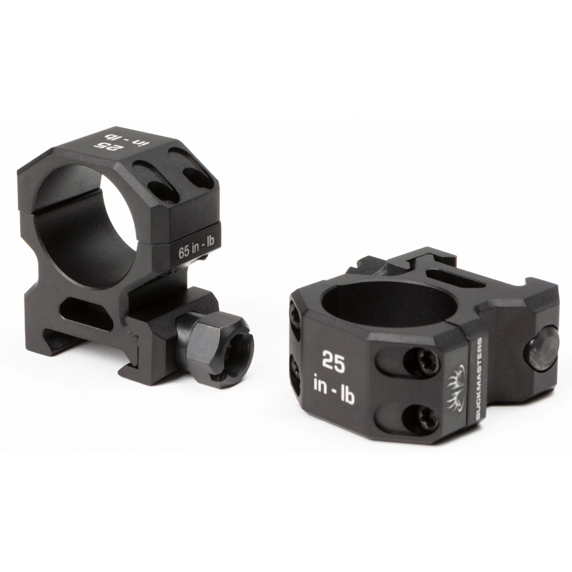 Sig Sauer Buckmaster, 1-Inch Medium Scope Rings, Picatinny, Black - SOA10034