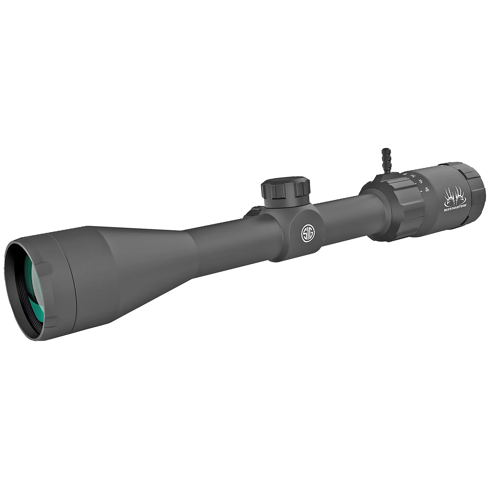 Sig Sauer Buckmasters 3-12x44mm 1" Tube BDC Reticle - Black (SOBM43001)