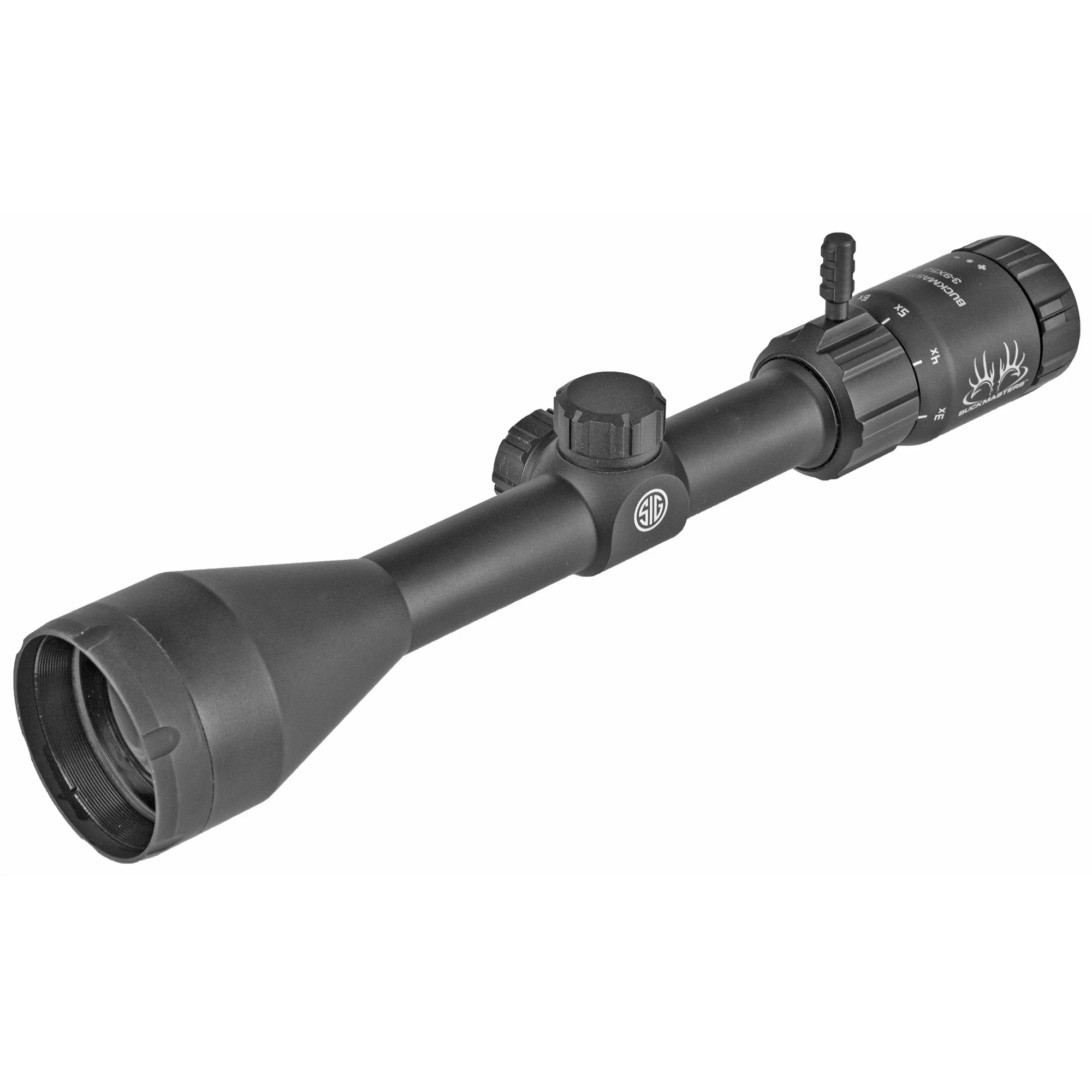 Sig Sauer Buckmasters 3-9x50mm 1" Tube Rifle Scope - BDC Reticle - Black (SOBM33002)