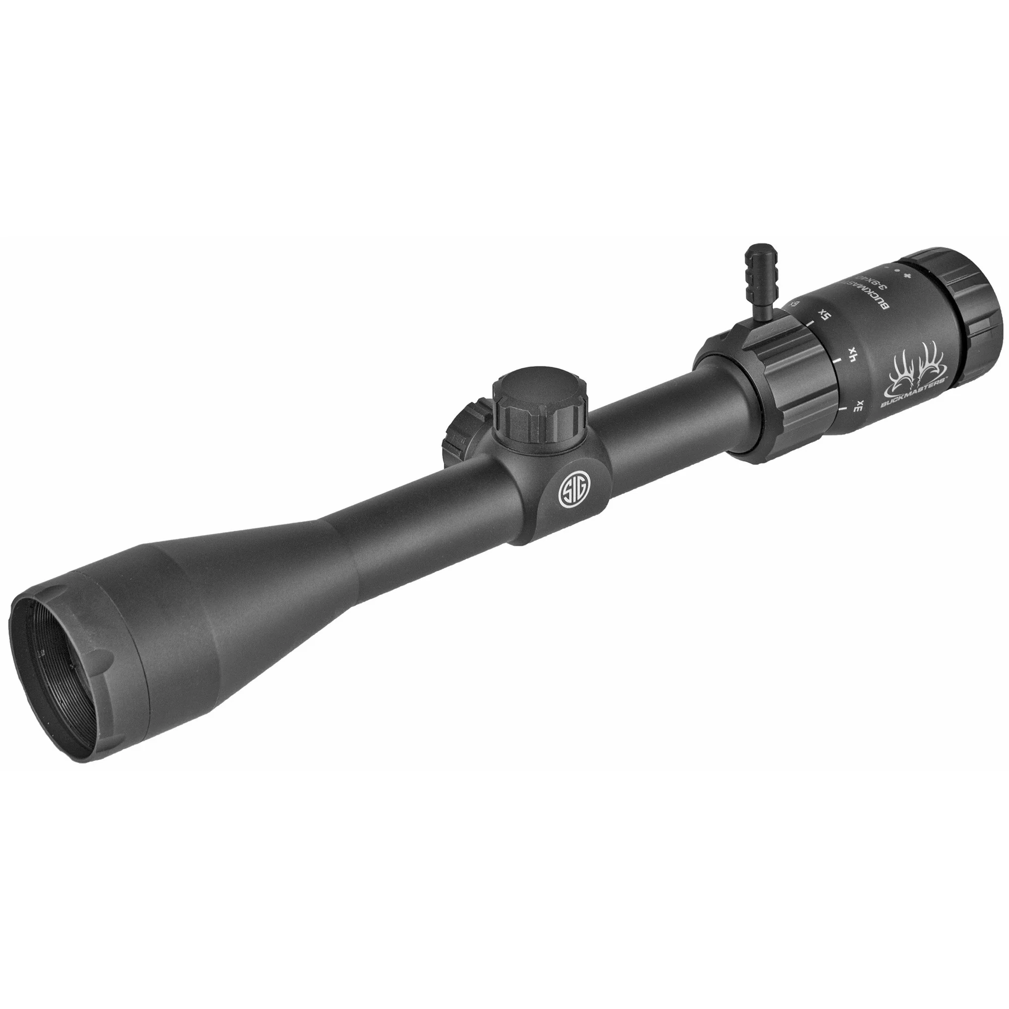 Sig Sauer Buckmasters 3-9x40mm 1-inch Tube BDC Reticle - Black (SOBM33001)