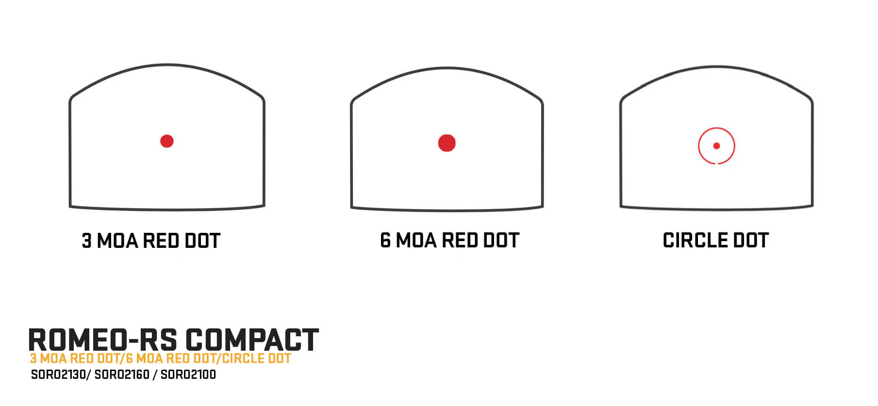 Sig Sauer ROMEO-RS Compact (RMSc) Red Dot - Circle Dot or 3/6MOA Dot - Image 5