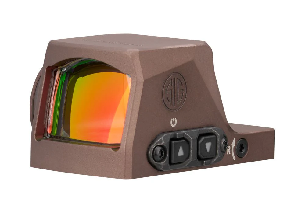 Sig Sauer Romeo X Pro FDE Enclosed Red Dot, Circle Dot, DPP Footprint, Enclosed Emitter, FDE Housing - Image 3