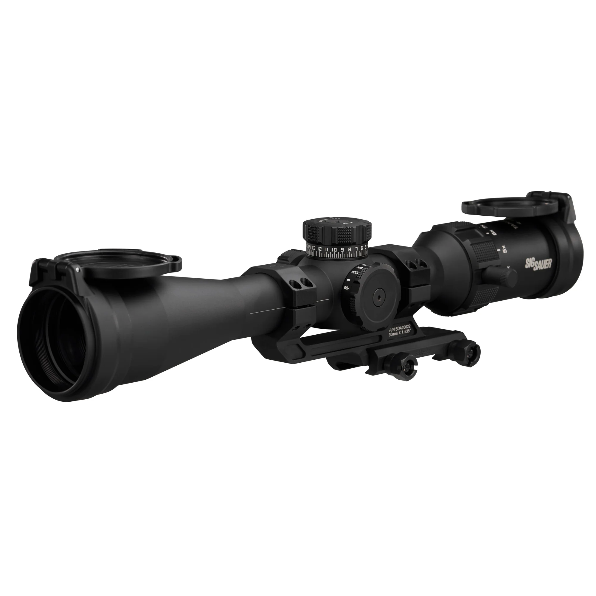 Sig Sauer Tango-SPR 4-16x44mm Rifle Scope - 30mm SFP BDC-1 Reticle - Black (SOTS44000)