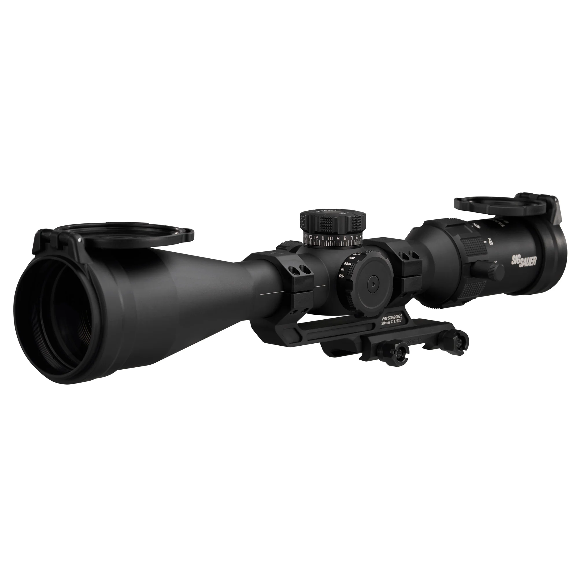Sig Sauer Tango-SPR 6-24x52mm 30mm SFP Rifle Scope - BDC-1 Reticle - Black (SOTS46000)