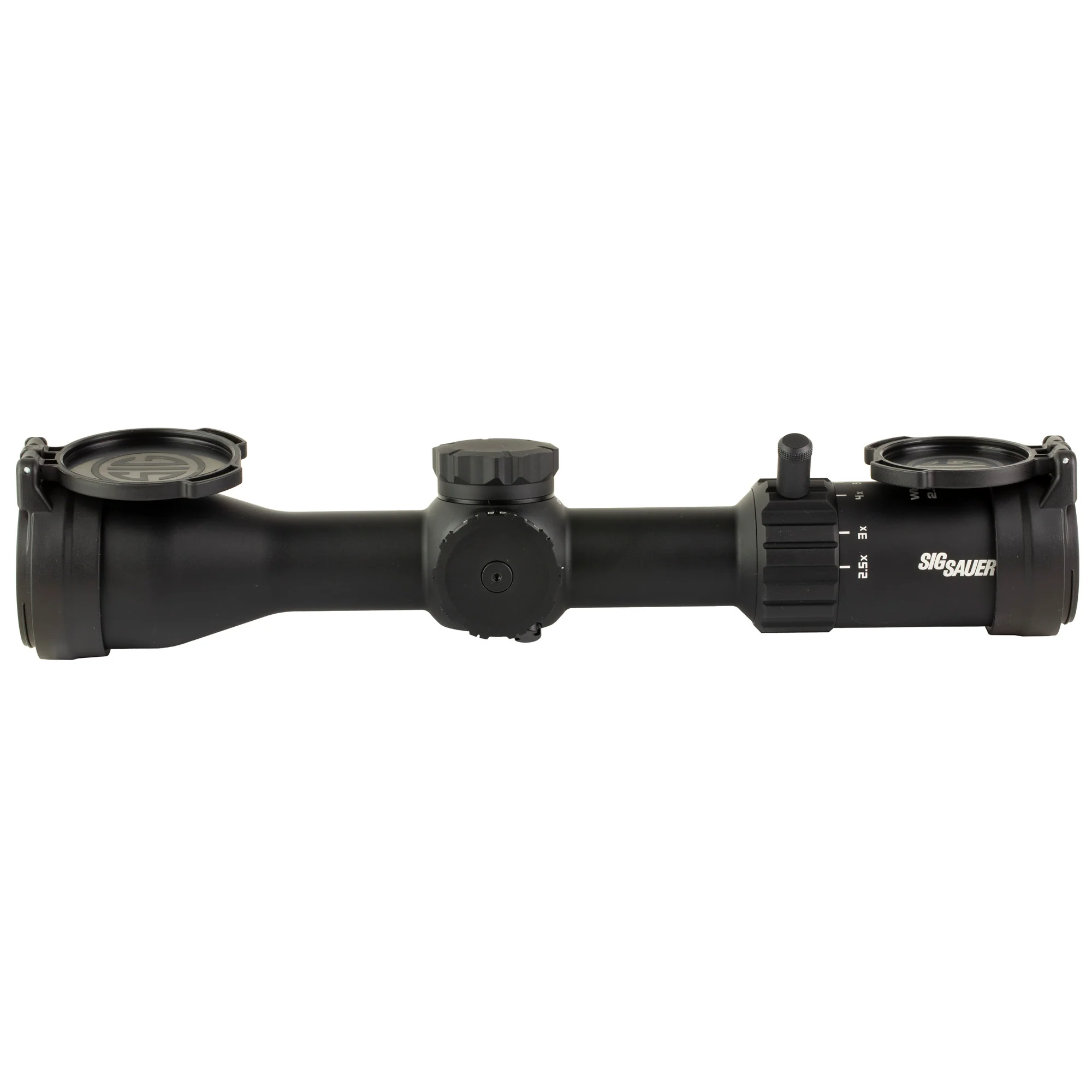 Sig Sauer WHISKEY4 2.5-10x42mm SFP Rifle Scope - Quadplex Reticle - Black (SOW42003) - Image 3