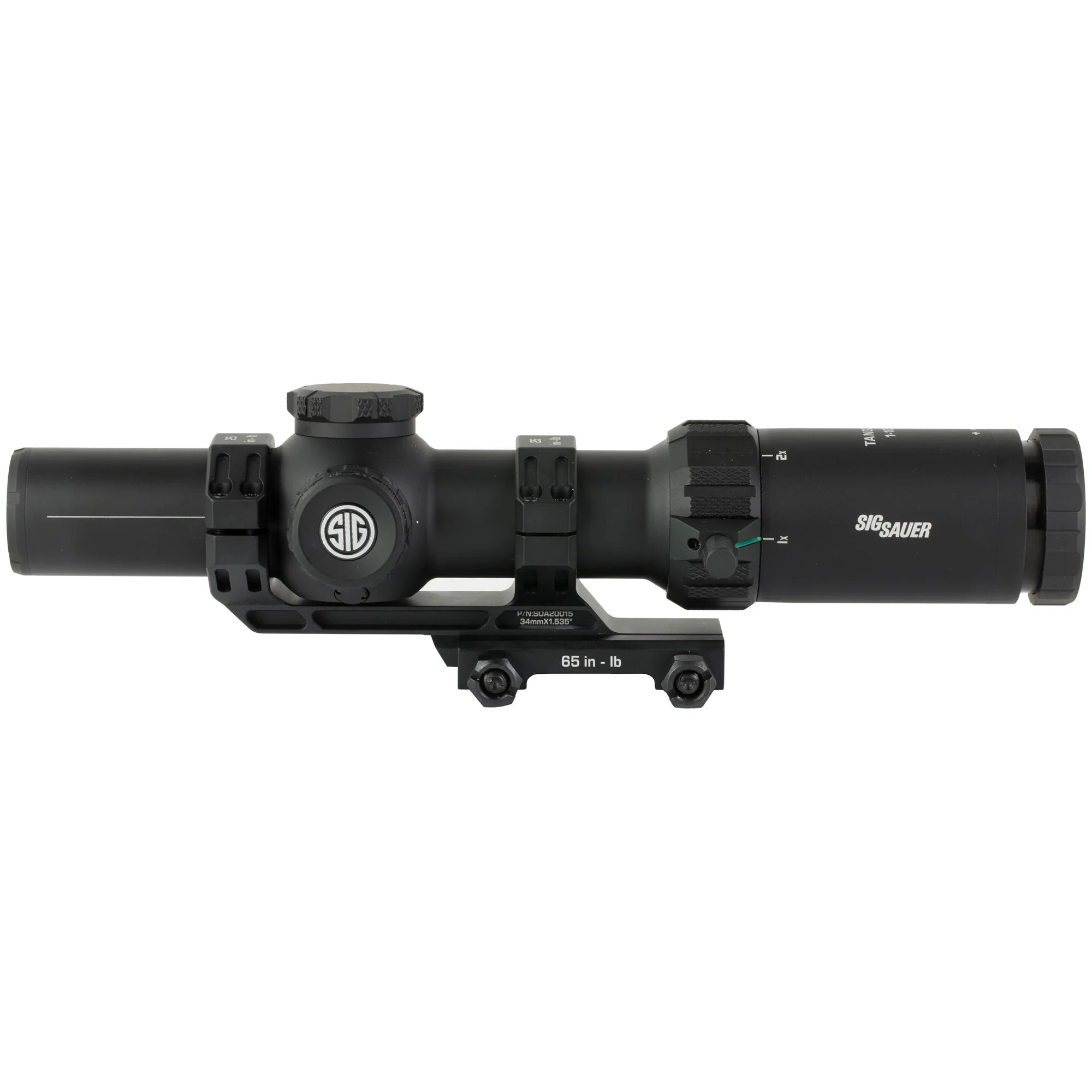 Sig Sauer TANGO MSR 1-10x26mm FFP Rifle Scope - Illuminated MSR BDC10 Reticle with ALPHA-MSR Mount - Black (SOTM11002) - Image 3