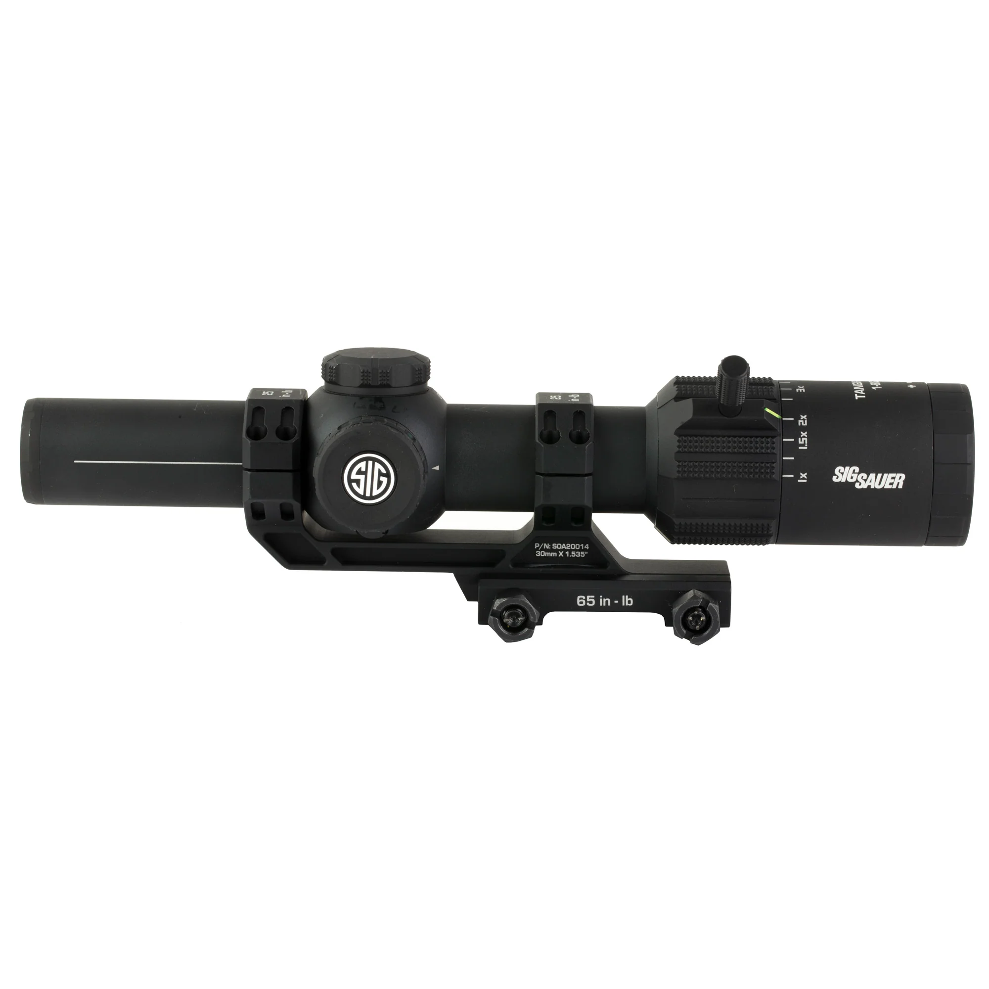 Sig Sauer Tango-MSR LPVO 1-8x24mm Rifle Scope - Illuminated Red MSR BDC8 Reticle - Black (SOTM81000) - Image 3