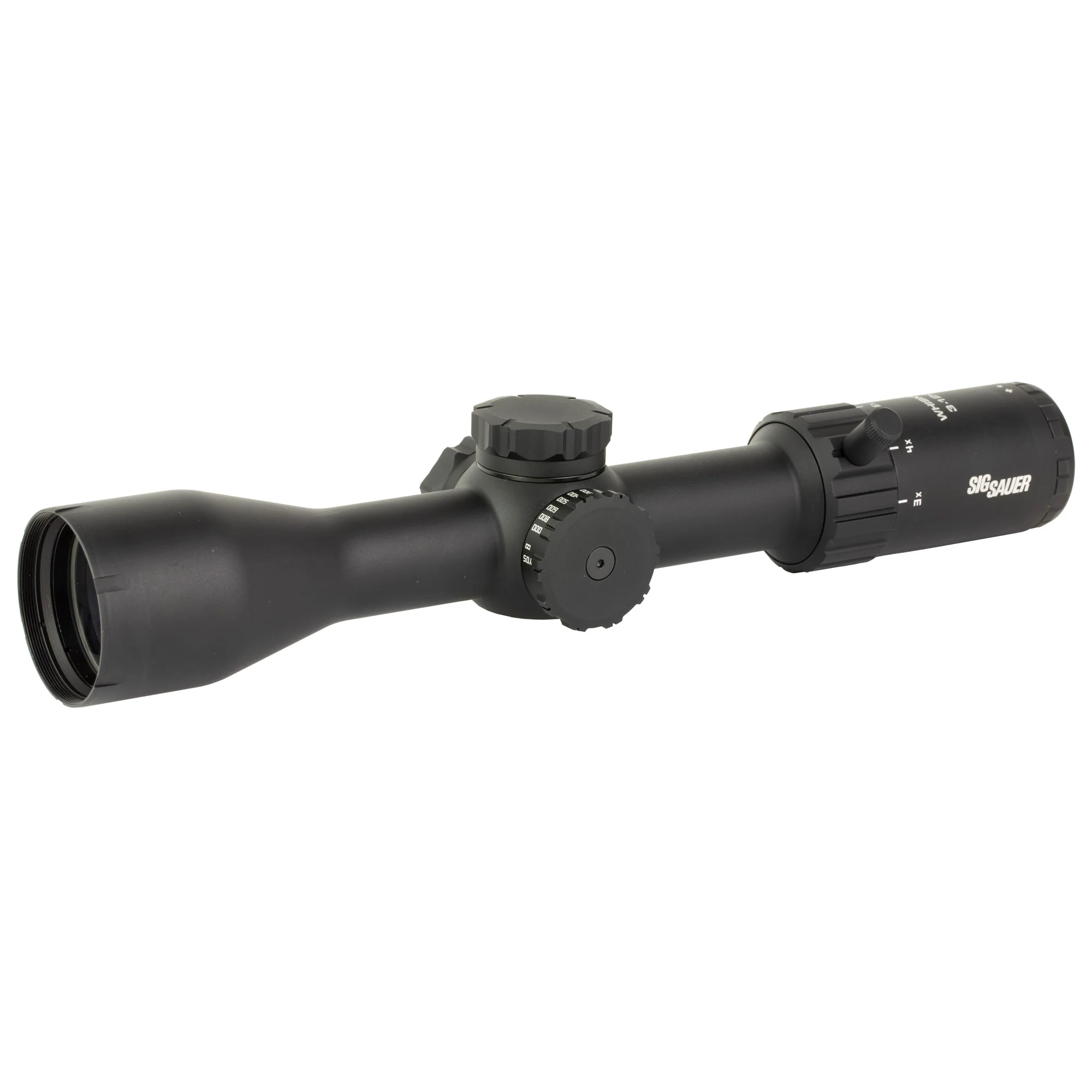 Sig Sauer Whiskey4 3-12x44mm SFP Quadplex Rifle Scope - Black (SOW43003)