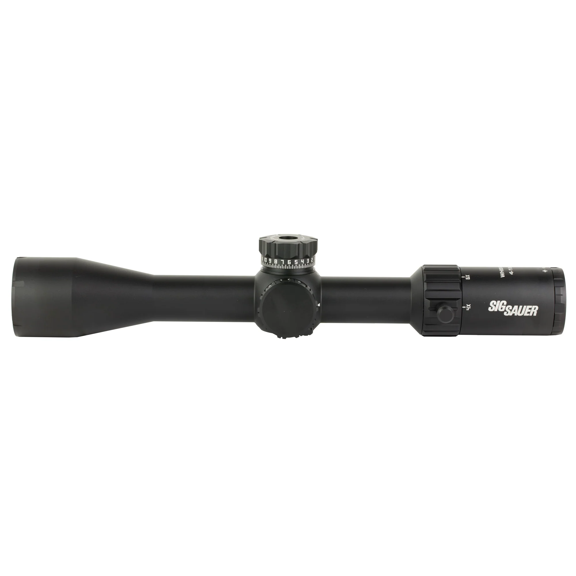 Sig Sauer WHISKEY4 4-16x44mm FFP Rifle Scope - MOA Milling Hunter 2.0 Reticle - Black (SOW44001) - Image 3