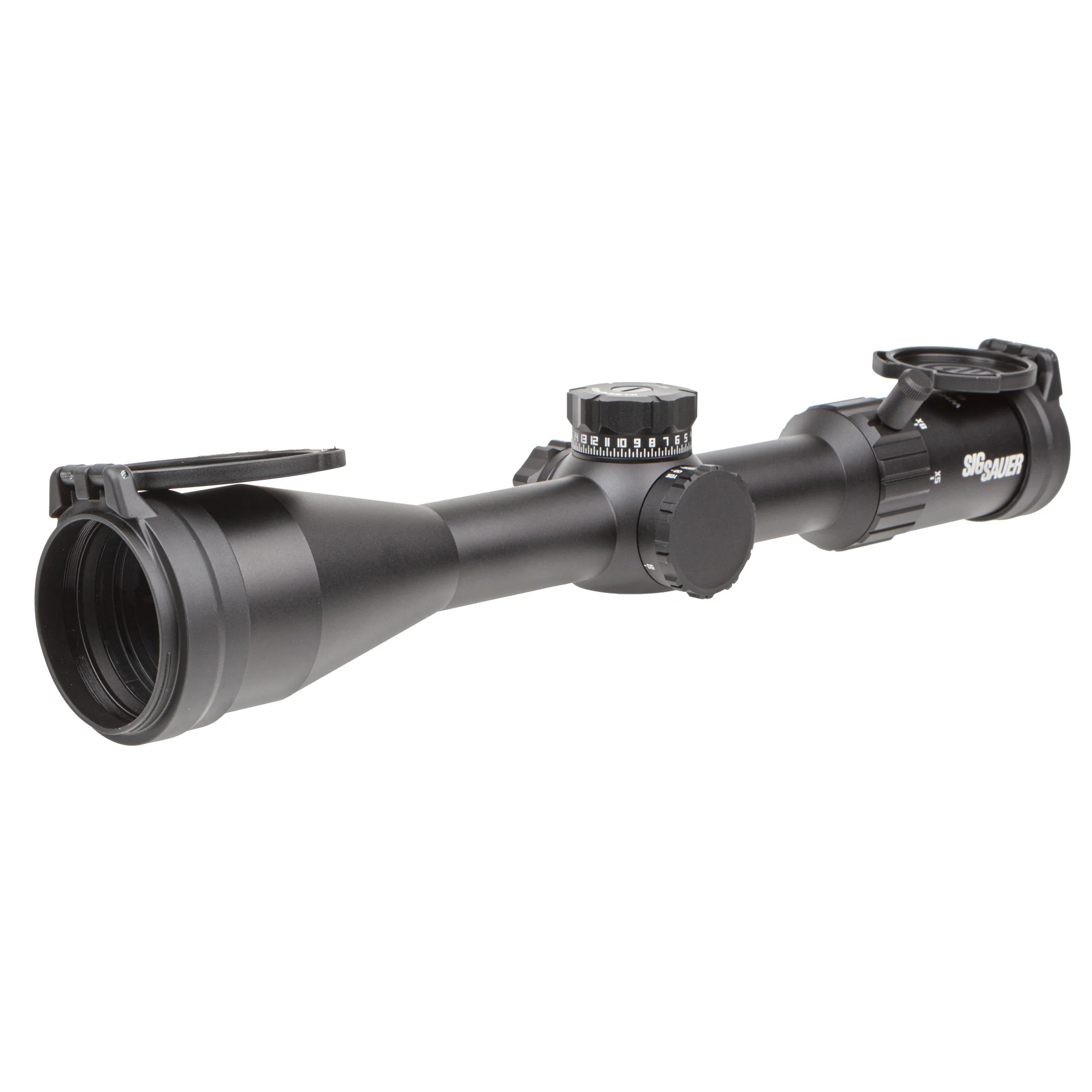 Sig Sauer Whiskey4 5-20x50mm FFP Rifle Scope - MOA Milling Hunter 2.0 Reticle - Black (SOW45001) - Image 3