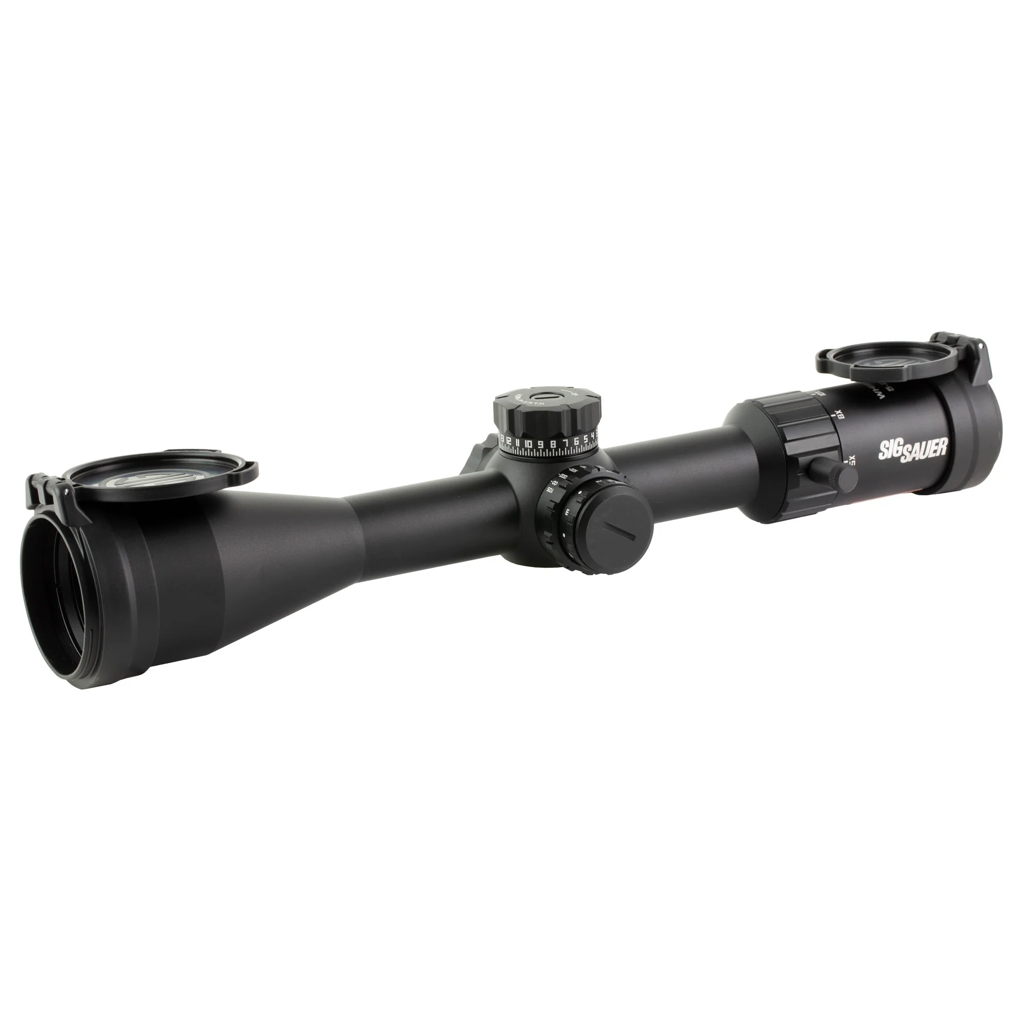 Sig Sauer Whiskey4 5-20x50mm FFP Rifle Scope - Illuminated MOA Milling Hunter 2.0 - Black (SOW45002)