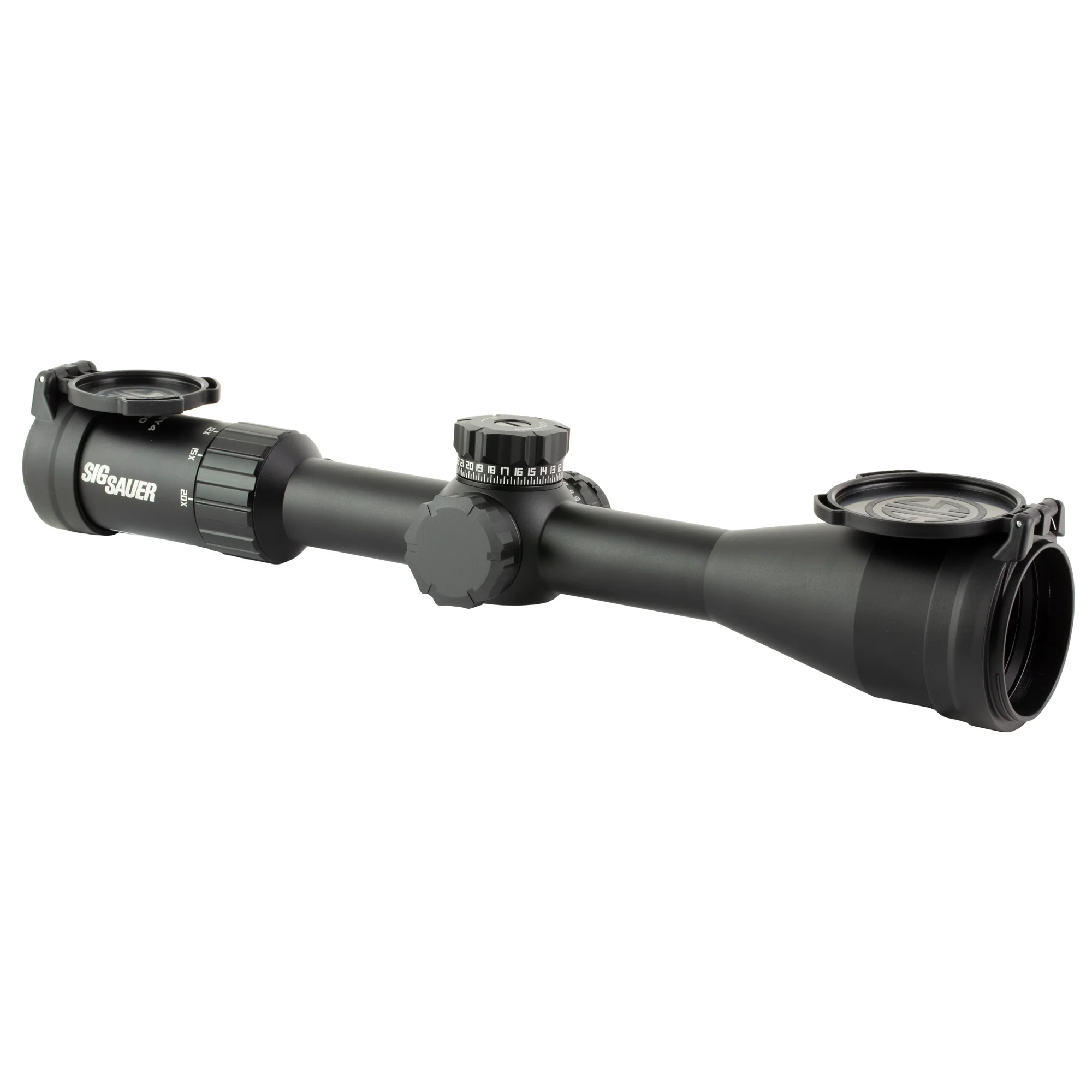 Sig Sauer Whiskey4 5-20x50mm FFP Rifle Scope - Illuminated MOA Milling Hunter 2.0 - Black (SOW45002) - Image 2
