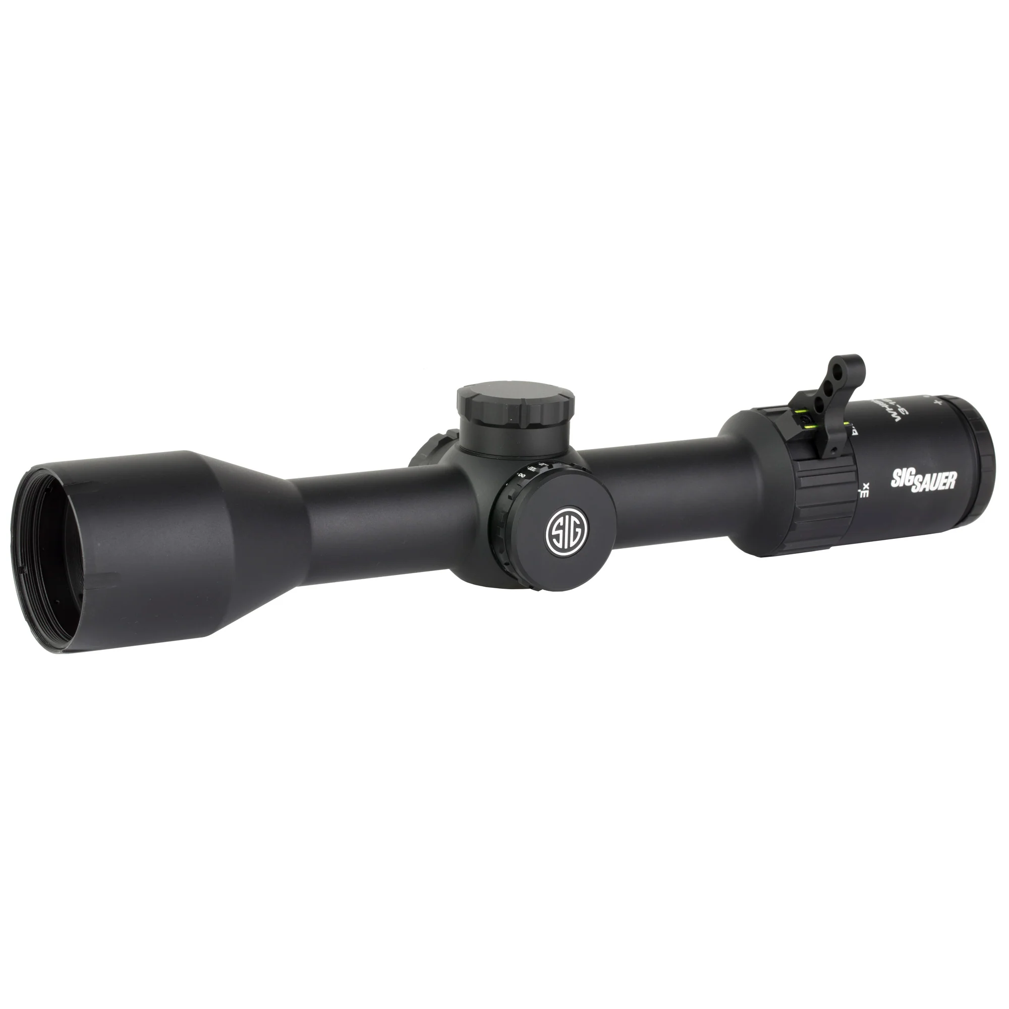 Sig Sauer Whiskey6 3-18x44mm 30mm Tube Rifle Scope - MOA Milling Hunter 2.0 Reticle - Black (SOW63111)