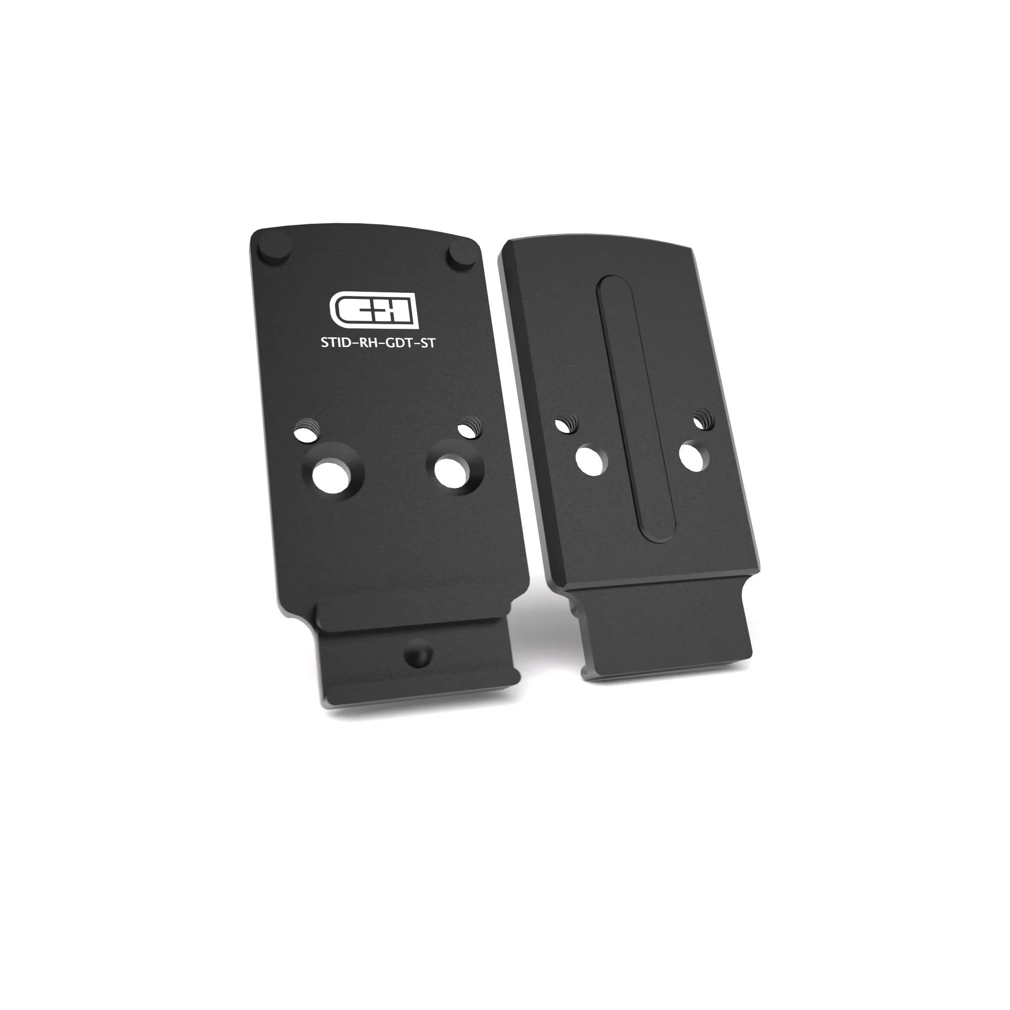 Staccato 2011 to RMR/Holosun 407C/507C/508C/508T Adapter Plate - Steel - CHPWS - STID-RH-GDT-ST