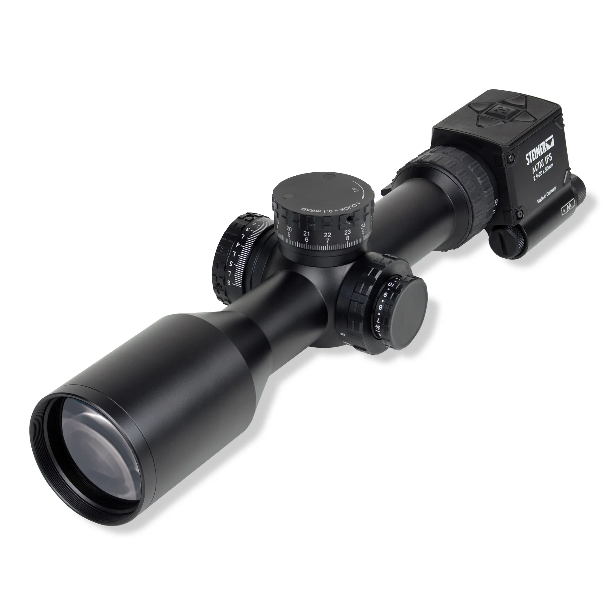 Steiner M7Xi 2.9-20x50mm 34mm Long Range Riflescope MSR2 Reticle - ST8717-MSR2IFS - Image 2